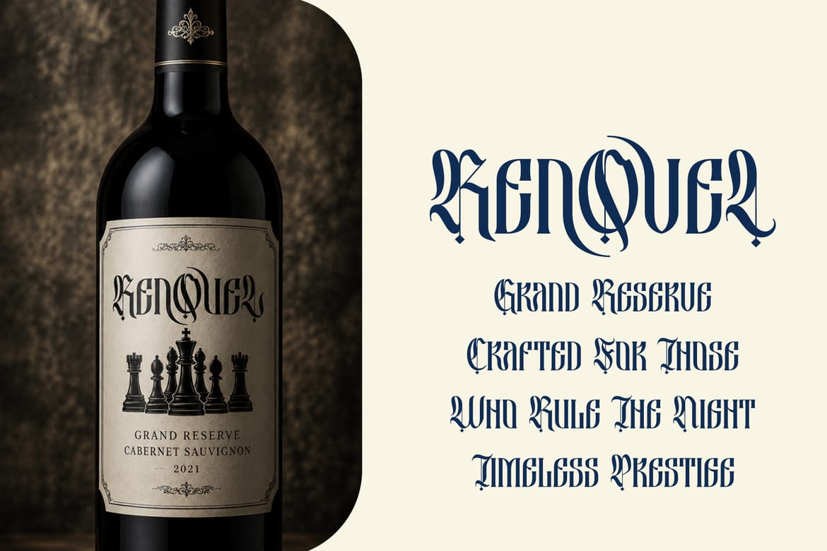 Besquen Blackletter Font