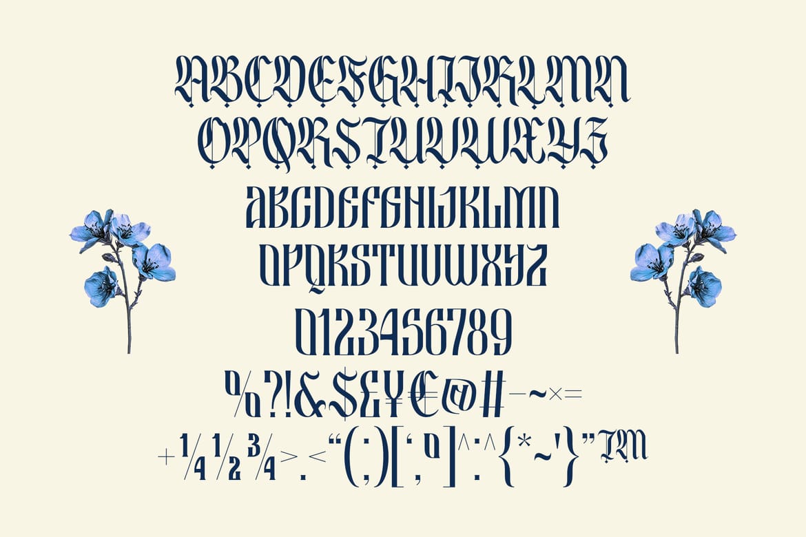 Besquen Blackletter Font