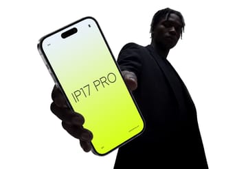 Dark iPhone 17 Pro Mockup