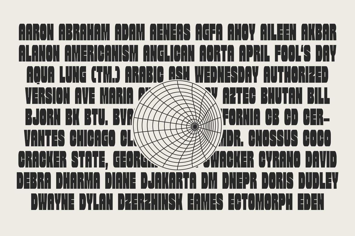 Ramosha Bold Condensed Font