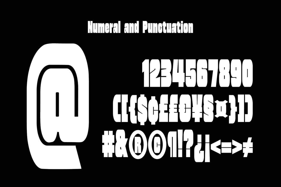 Ramosha Bold Condensed Font