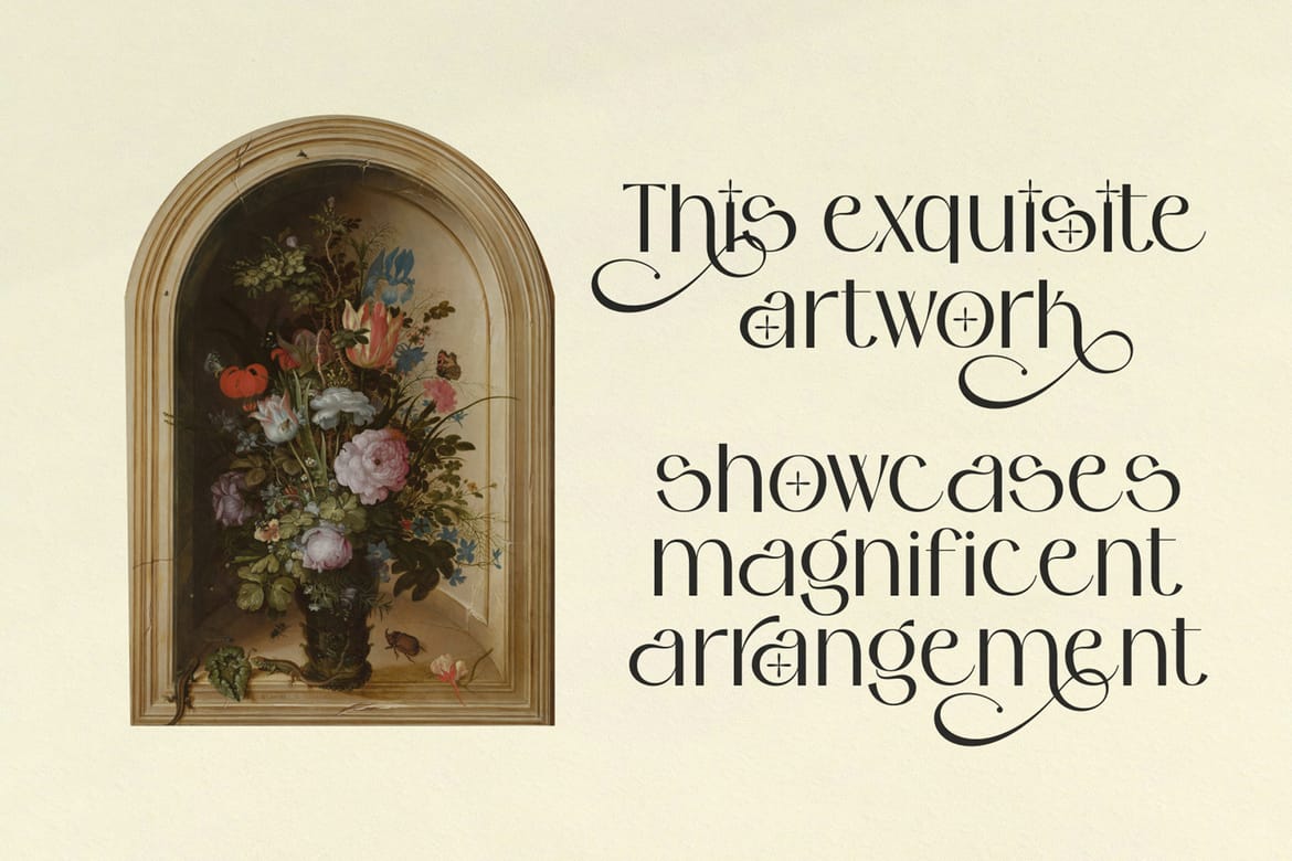 Bostaire Luxury Sans Serif Font