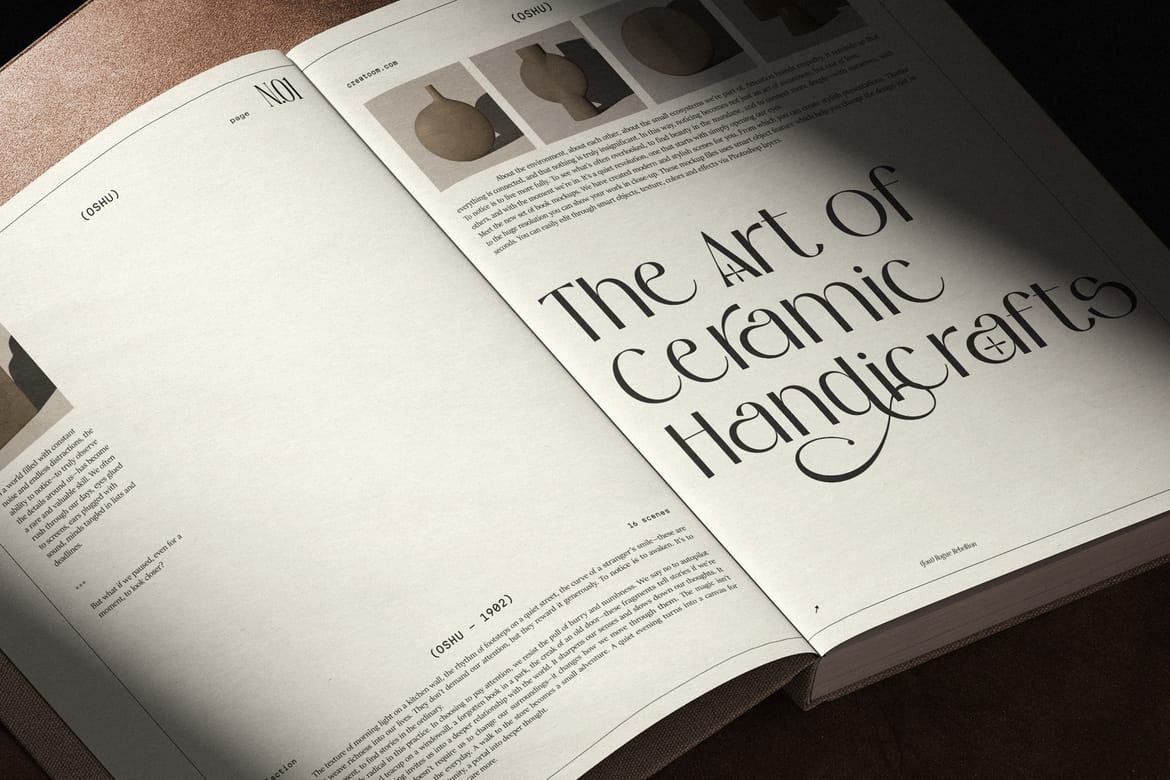 Bostaire Luxury Sans Serif Font