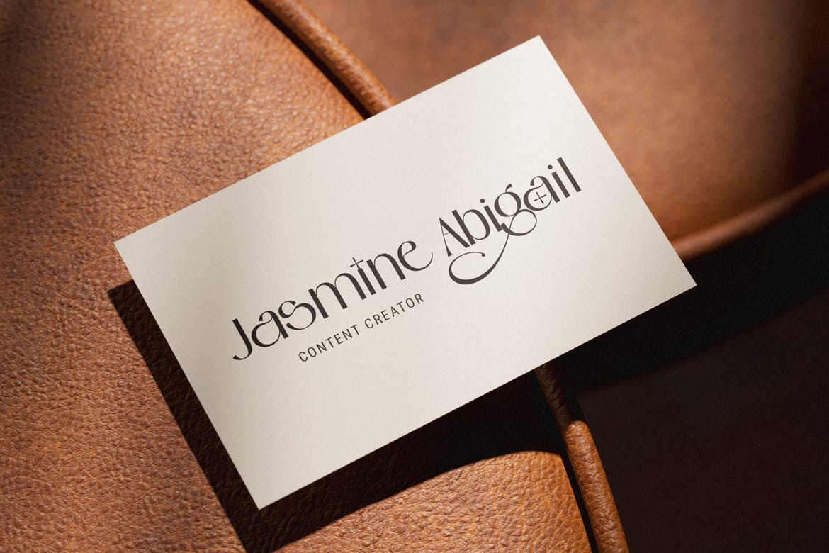 Bostaire Luxury Sans Serif Font